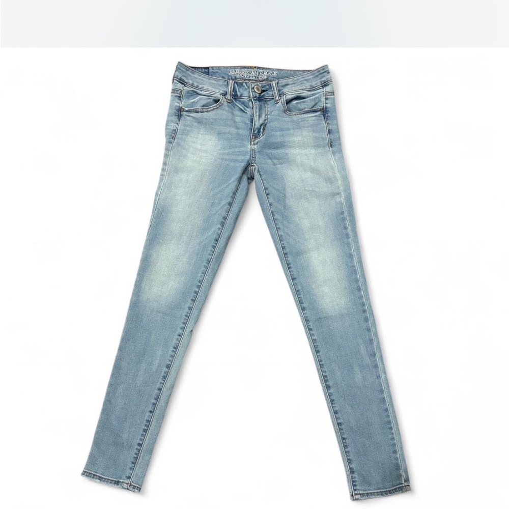American Eagle Outfitters Light Blue Skinny Jeans